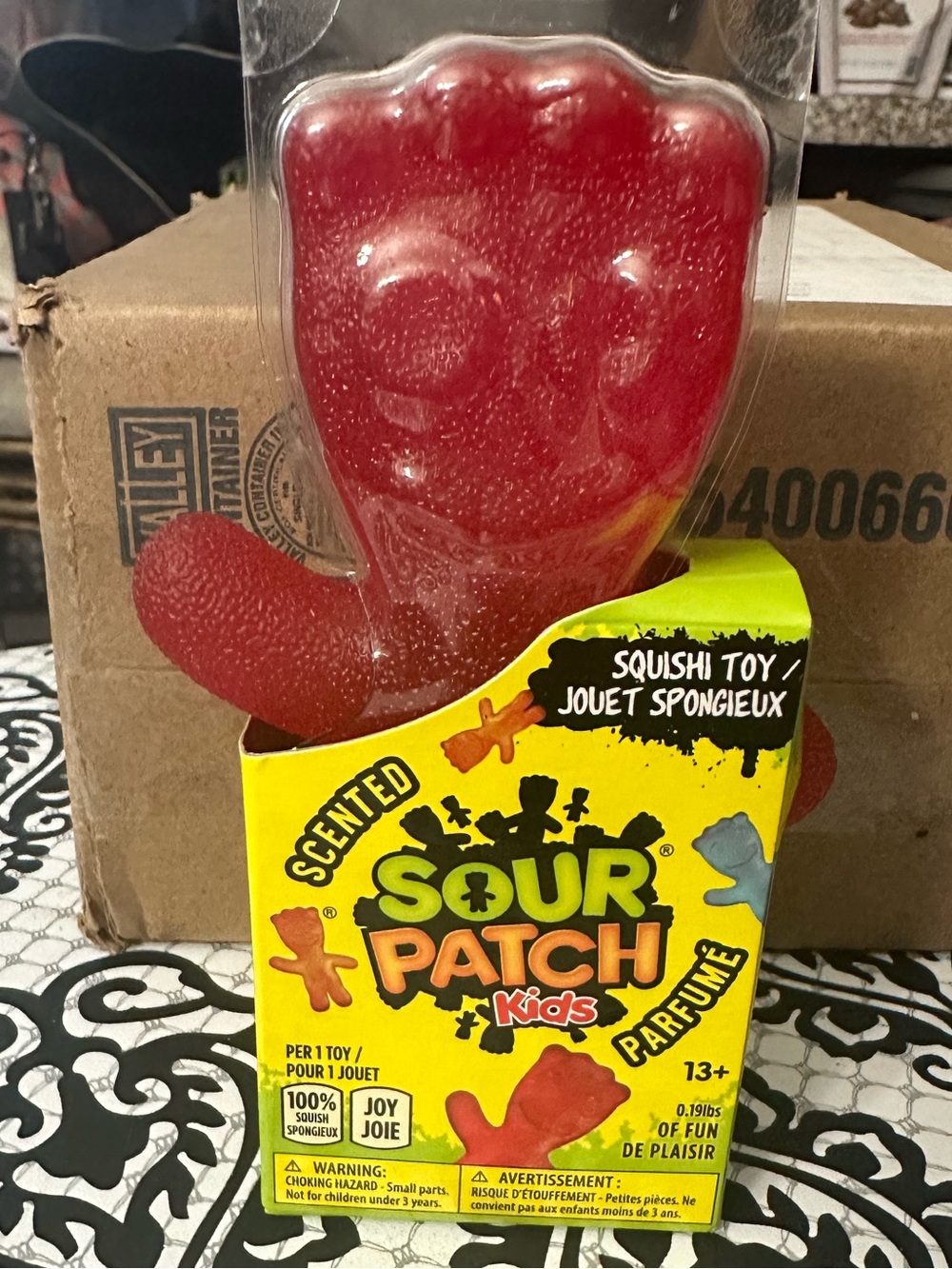 Scented Red Squish Toy